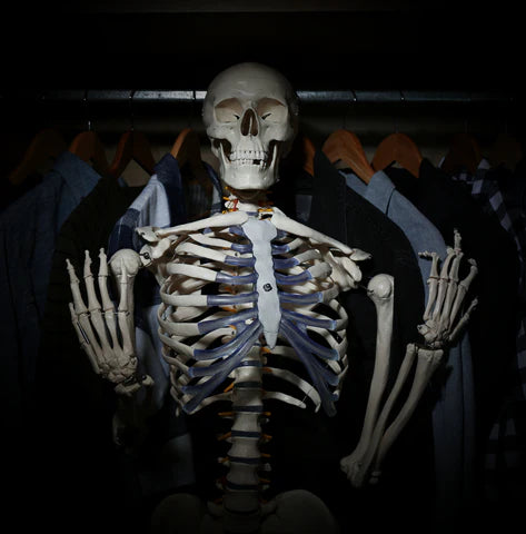 SMILING SKELETONS  - A POEM BY ROSS ROSENBERG